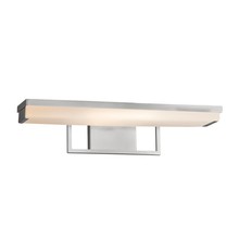  FSN-9071-OPAL-NCKL - Elevate 20" Linear LED Wall/Bath